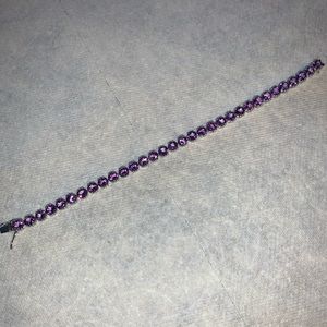 Amethyst Tennis Bracelet